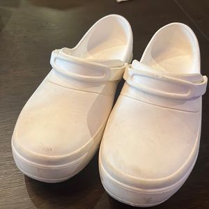 White crocs